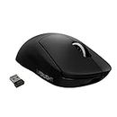 Logitech G PRO X Superlight Wireless USB Gaming Mouse, Ultra Lightweight 63 g, Hero 25K Sensor, 25, 600 DPI, 5 Programmable Buttons, Long Battery Life, for Esports, Compatible with PC/Mac-Black