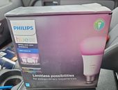 Philips Hue A19 LED Smart Bulb Starter Kit - 548545 Read Description 