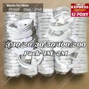 BULK LOT Fast USB Charger Cable Charging Cord For Apple iPhone 6 7 8 11 12 13 14