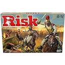 Hasbro Gaming Risk Game, Strategy Board Game; Updated Figures Improved Mission Cards; War Crates; for Children Aged 10 and Up, 2-5 Players, Multicolor