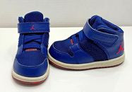 Nike Air Jordan 13 Retro 828244-461 Zapatillas para niños pequeños Azul/Rojo Talla 8C 
