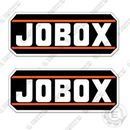 Für Jobox Aufkleber Set (Set 2) Logo Aufkleber Ersatz Aufkleber 12 " Logos