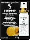 STUD 100 Delay Spray for Men, Lidocaine Climax Control Spray to Last Longer in Bed, Sexual Enhancer for Him and Couples, Premeasured Desensitizing Spray, 120 Sprays, 12g