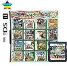 208 in 1 Game Cartridge Multicart, Game Pack Card Super Combo for Nintendo DS/NDS/NDSL/NDSi/3DS/2DS XL