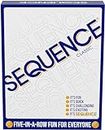 Sequence- Original Sequence Game with Folding Board, Cards and Chips, White, 10.3" x 8.1" x 2.31"…