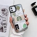 Speeqo Iphone 11 Back Case Starbuck Print Design Soft Polycarbonate Back (R),Multi-coloured