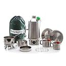 Kelly Kettle - 'Base Camp Ultimate Kit' Stainless Steel Large Camping Kit- 1.5 Litre