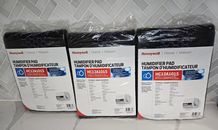 Lote de 3 almohadillas de tambor de filtro humidificador para toda la casa Honeywell HC12A1015/C HE120A