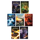 Harry Potter Complete 1-7 Book Set Collection JK Rowling NEW (RRP: £59.93)