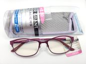 Foster Grant Shira E-Readers Bluelight Reading Glasses 52□15-135 +2.50 strength