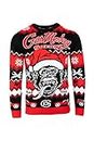 Gas Monkey Garage Mechanic TV Show Official Christmas Knitted Jumper (as8, Alpha, x_l, Regular, Regular, XL)