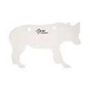 Allen Company EZ Aim™ Steel Targets - Thick AR 500 Steel Gong Target for Outdoor Range Use at 100 Yards - Animal Shaped Targets: Coyote Silhouettes