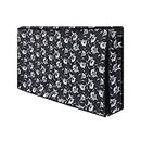 Star Weaves Led tv Cover for Mi 138.8 cm (55 Inches) 4K Ultra HD Android Smart LED TV 4X | L55M5-5XIN (Black) KUM05