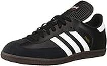 adidas Men's Samba Classic Soccer Shoes, Black, 12 M US