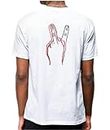 Lost Surfboards Peace Flipl Short Sleeve Tee Shirt col. WHT (S)