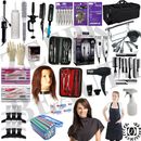 Cosmetology School Kit - Beginners Hair Beauty School Board Exam w/ Travel Bag