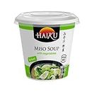 Miso Soup, with Vegetables, Haiku, Instant Soup Cup, Authentic Japanese Ingredients, 14g