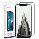 CZARTECH Super Tough Pro Tempered Glass for iPhone 12 | iPhone 12 Pro Edge to Edge Screen Protector with Easy Cleaning Kit (Pack of 1)
