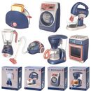 Kids Kitchen Set Toaster Coffee Maker Handy Vacuum Cleaner Washing Machine Toys