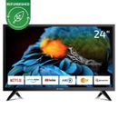 DYON Smart 24 XT 24 Zoll Fernseher HD Smart TV HD Triple Tuner HbbTV Netflix App