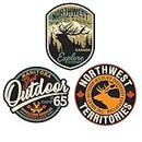 LazyChunks New Mountain,Traveling,Camping,Outdoor Living Patches | New Clothing Accessories for Enhance The Beauty of T-Shirt,Jacket,Bags,caps etc.