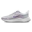 Nike Downshifter 12, Zapatillas para Caminar, Violet Frost/Metallic Silver, 36 EU
