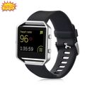 For Fitbit Blaze Replacement Silicone Watch Band Protective Case Sport Strap US