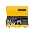 Rems Press Rings S Set (M 15+18+22 Mini Z8, with Intermediate Pliers, Continuously Swivelling, in Sheet Steel Box) 574614 R