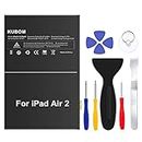 KUBOM for iPad Air 2 Battery Replacement, Full 7340mAh 0 Cycle Battery - Include Complete Repair Tool [A1566, A1567,A1547]