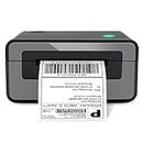 POLONO Thermal Label Printer, 150mm/s 4x6 Label Printer for Shipping Packages, Commercial Thermal Label Maker, Compatible with Ebay, Etsy, Shopify, FedEx, etc, Support Windows and Mac (Gray)