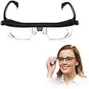 ZGHYBD Adjustable Lens Focus Glasses,Dial Adjustable Glasses,Men and Women Adjustable Reading Glasses Myopia Glasses