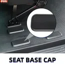 Car Seat Base Cap Black For VW T5 T5.1 T6 T6.1 Kombi Transporter 2003 Onwards ABS Plastic Seat Base