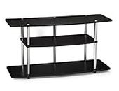 Convenience Concepts Designs2Go No Tools 46 inch 3 Tier Wide TV Stand, Black