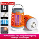 Solar USB Mosquito Killer Light Electronic Fly Bug Insect Zapper Pest Lamp New