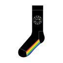 Pink Floyd Calzini Spectrum Sole Band Logo Ufficiale Uomo Nero (Uk S (US IMPORT)