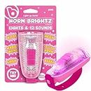 Brightz Girls Bicycle Horn Bike Accessories for Kids Scooter Accessories Bike Lights LED Bike Horn Light 5 6 7 8 9 10 11 Year Old