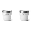Tazas de espresso apilables YETI - Rambler 4 oz (118 ml) (paquete de 2) - blancas