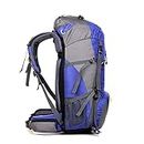 SSWERWEQ Zaino Uomo Large Capacity Waterproof Mountaineering 50L Outdoor On Foot Backpack Travel Bag Backpack Men