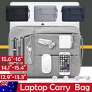 13/15/16" Waterproof Laptop Sleeve Carry Case Cover Bag MacBook Lenovo Dell OZ