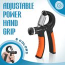 Adjustable Power Hand Grip Forearm Exerciser Gripper Strengthener Trainer 5-60Kg