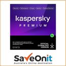 Kaspersky Premium 1, 3, 5, 10 Devices - 1 Year Digital License Email + SafeKids