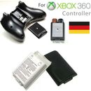 DE Für Xbox 360 Wireless Controller AA Akku Pack Back Case Halter Shell