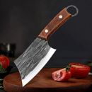 Couteau de cuisine japonais en acier inoxydable, pour couper viande, légumes,...