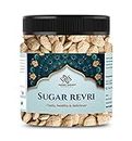 HUNGRY HARVEST Homemade Sugar Rewari | Sugar ki Revdi 250 gms | Rewdi | Til Sweets | Revadi | Rewadi | Candy Indian Mithai [Jar Pack]