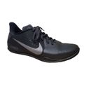 Zapatos de baloncesto Nike Air Behold bajos negros y grises para hombre 7,5