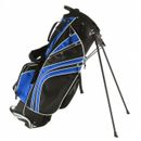 Golf Stand Cart Bag Club 6-Way Divider Carry Organizer Pockets Storage Golf Blue