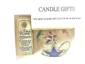😍 Star Gazer Oil Candle Gifts Holiday Boxed Gift Set Glass Ornamental LOW PRICE