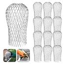 12 Pack Gutter Guards Gutter Cleaning Tools 3.5 Inch Expandable Aluminum Filter Strainer Leaf Guards for Gutters Gutter Downspout Guard for Preventing Leaves Blockage Debris Twigs