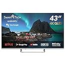 Smart Tech TV QLED 4K UHD 43' (109 cm) 43QA20V3 Smart TV Android 11.0-4xHDMI - 2xUSB - Dolby Vision - Dolby Atmos