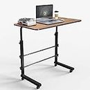KHODAL ARTH Wood Multipurpose Movable & Adjustable Table for Computer & Laptop Utility table60 X 60 X 40 Cm) (Wood)